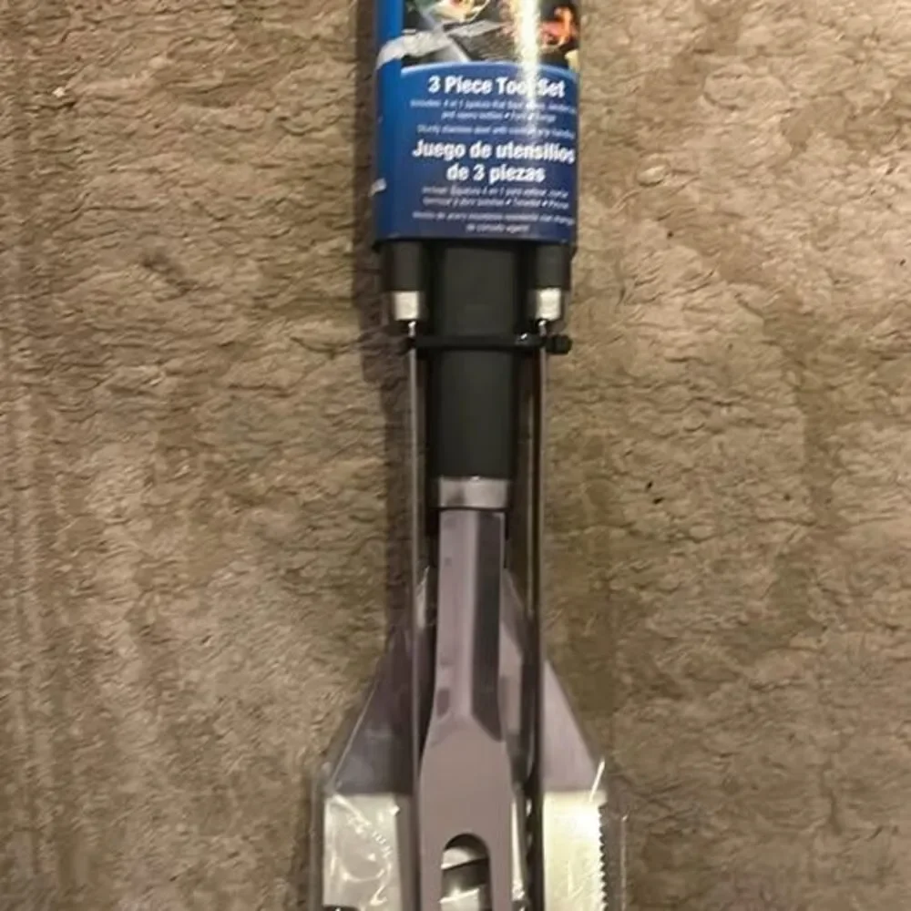Blue Rhino 3 pc grill tool set
